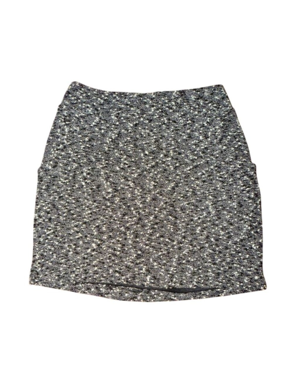 Forever 21 Textured Knit Mini Skirt W/ Pockets-Black/White-Size Small-GUC